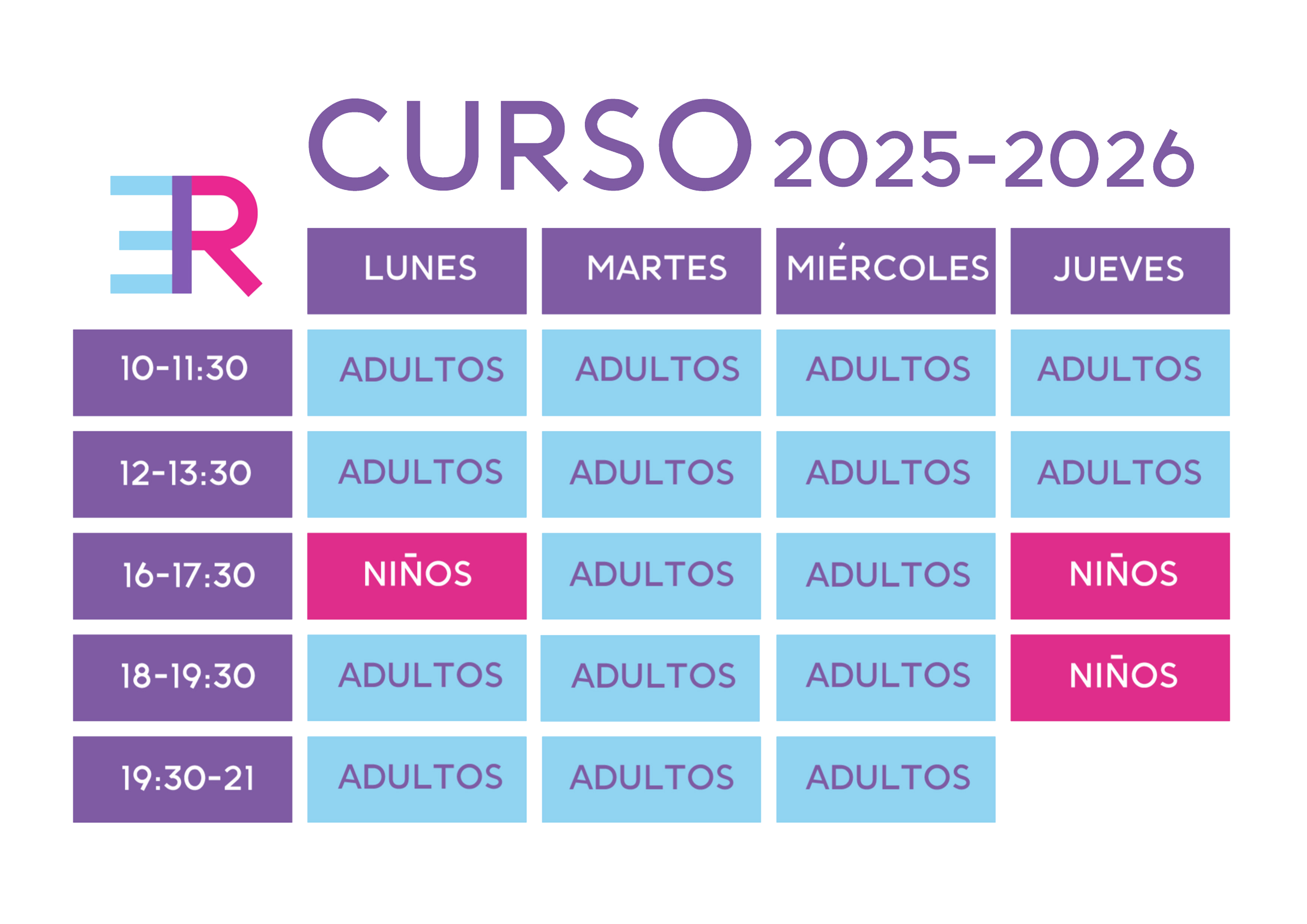 Horarios
